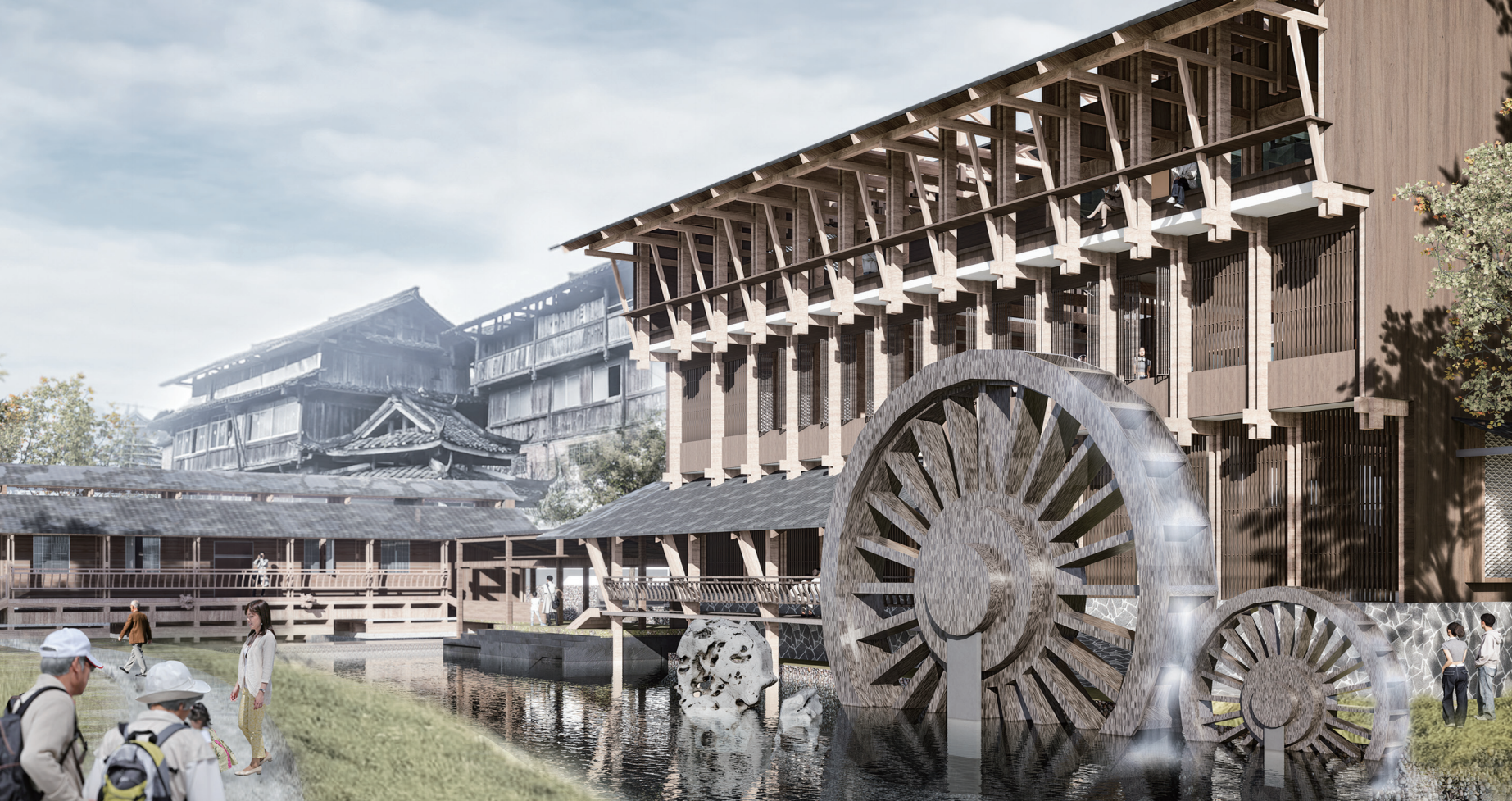 建筑空间 — 传统水乡建筑